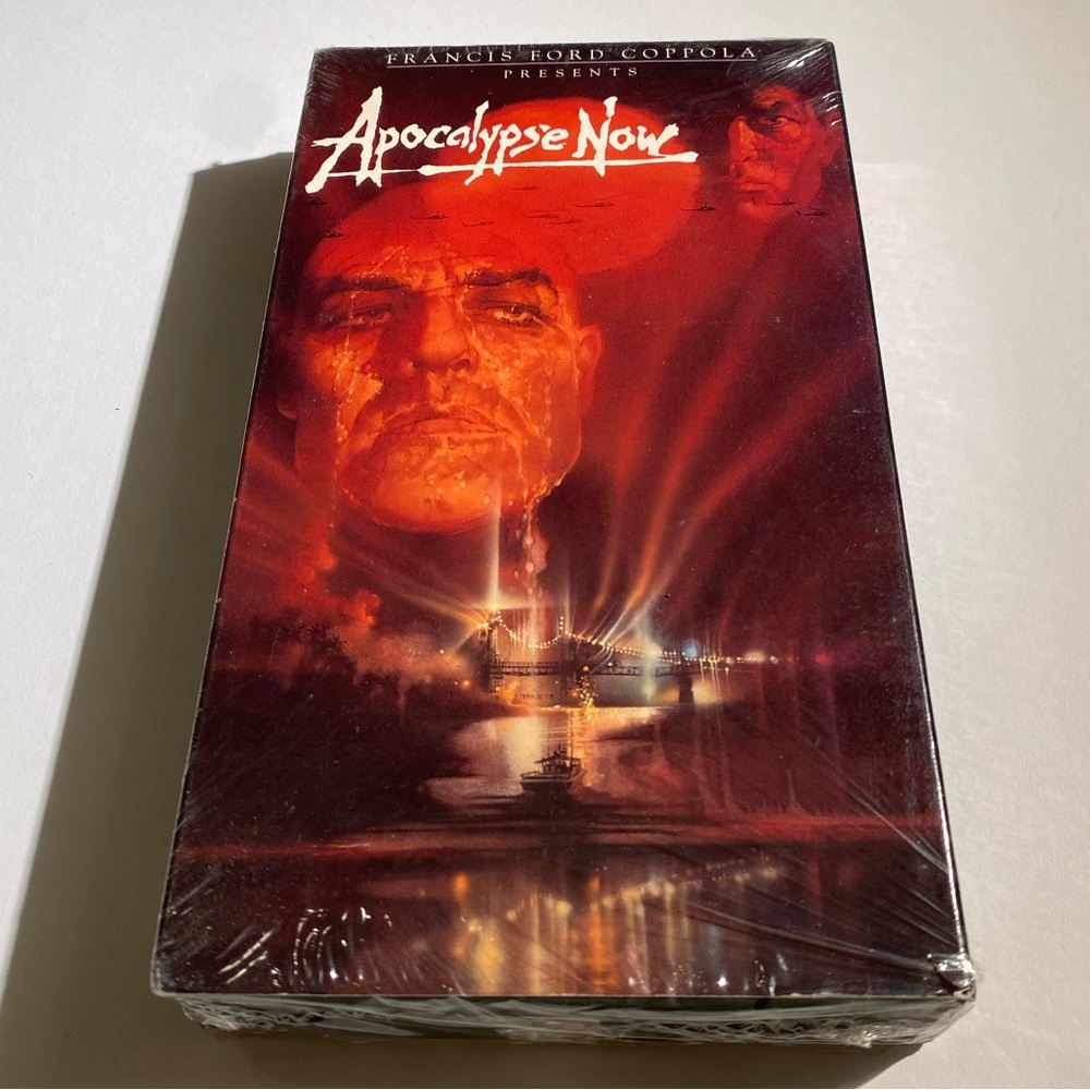 1992 Apocalypse Now Factory Sealed VHS Watermark Francis Ford Coppola